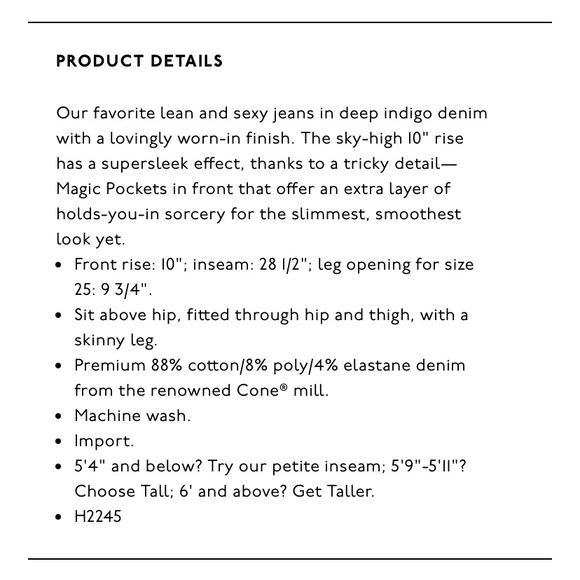 Madewell 10” high-rise skinny - Picture 4 of 14